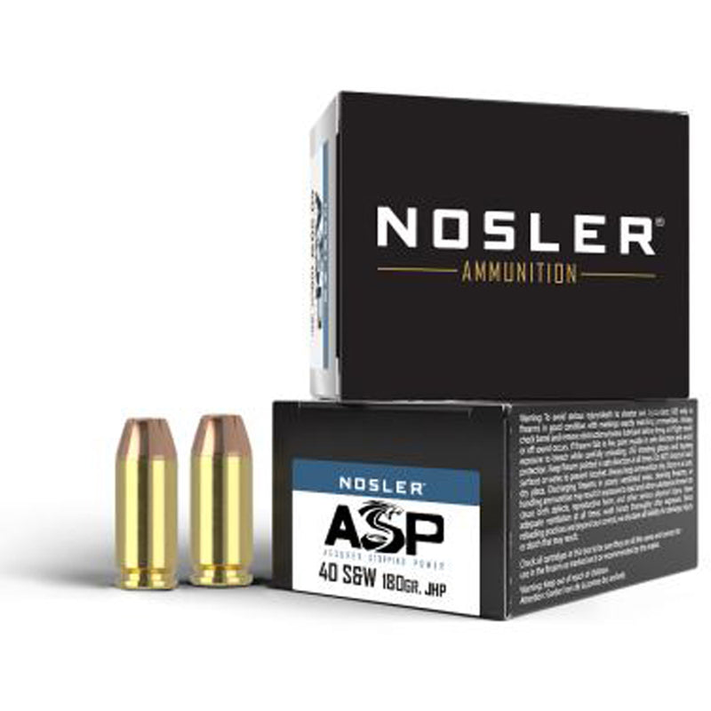 Nosler Match 40S&W 180gr 20