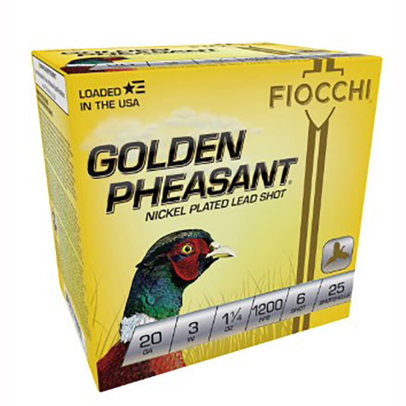 Fiocchi Golden Pheasant 20ga 3