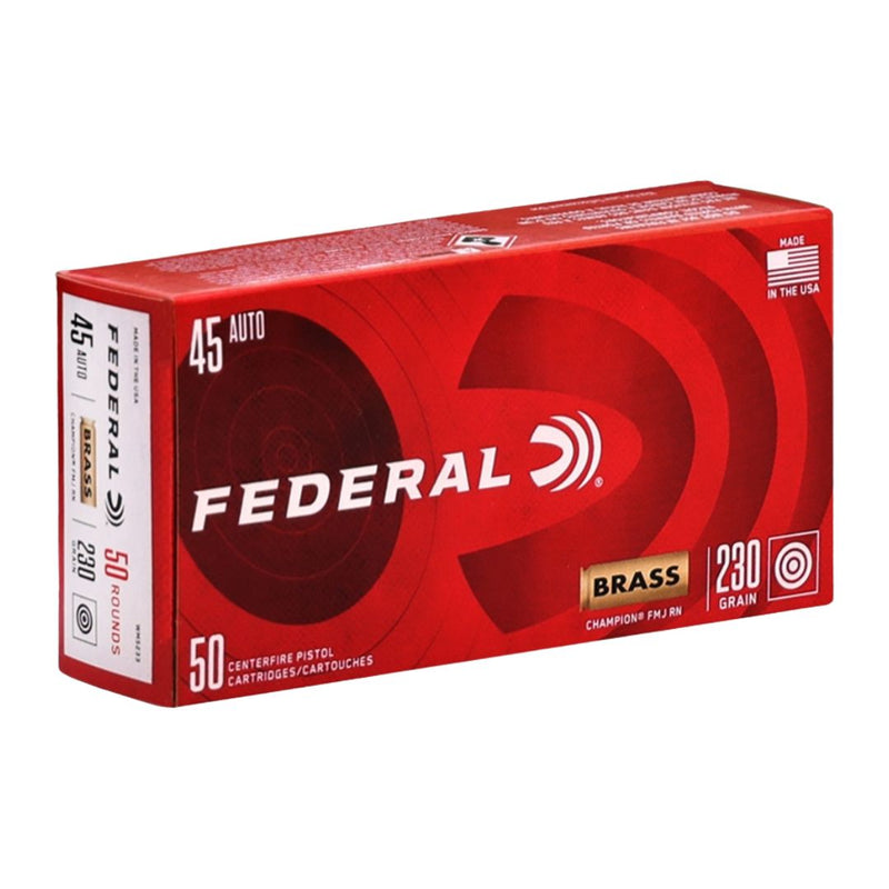 Federal 45 Auto 230gr FMJ