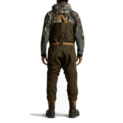 Sitka Delta Zip Wader Earth